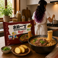 🍜소고기맛 라면 - Beef Flavour Ramen (100g)🍜