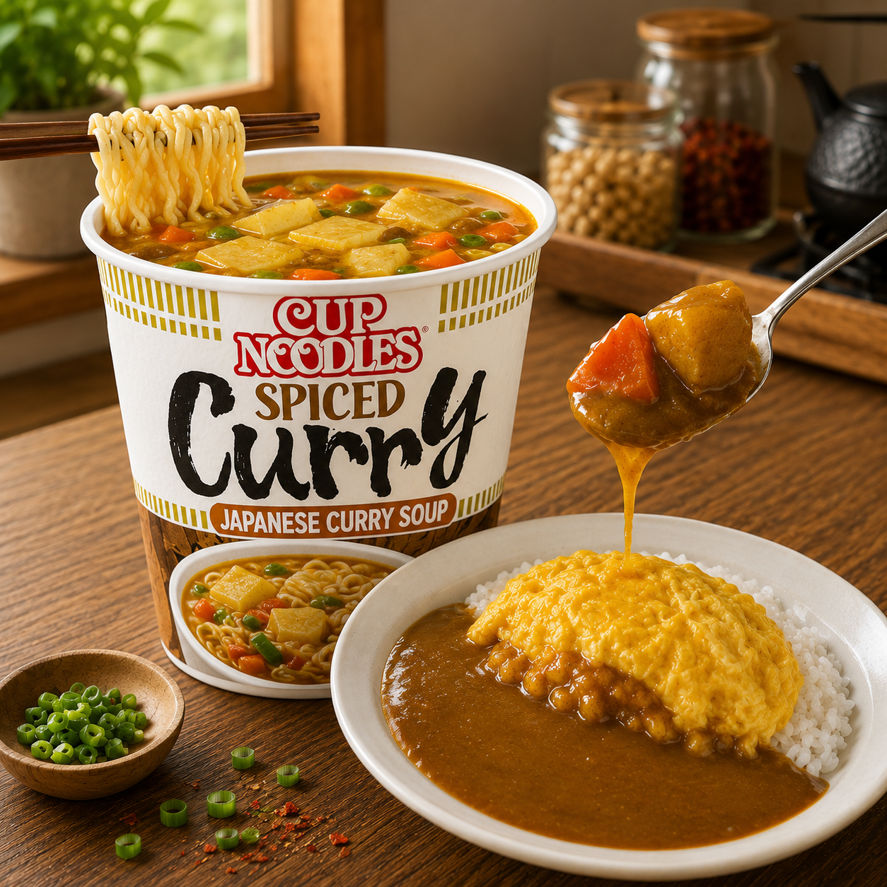 🍛닛신 컵누들 카레 - Nissin Cup Noodles Japanese Curry (67g)🍛