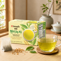 Sempio Korean genmaicha roasted rice green tea, 20 tea bags